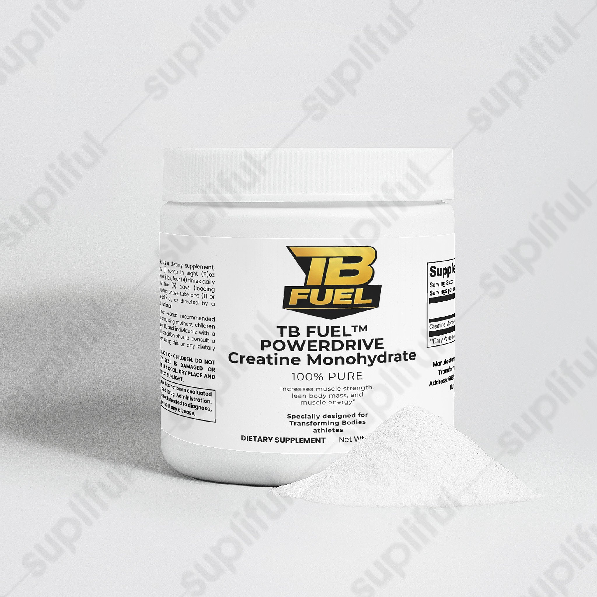 TB FUEL™ POWERDRIVE Creatine Monohydrate