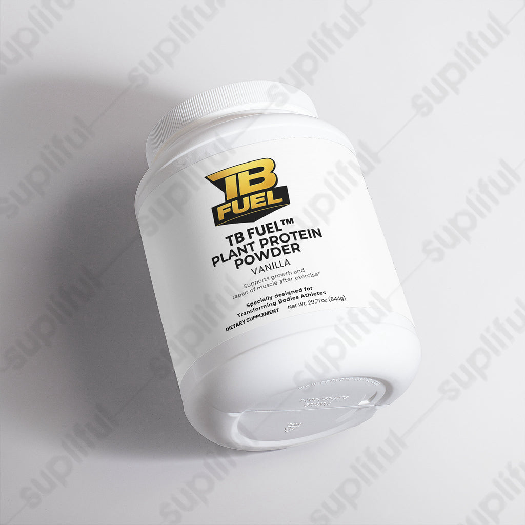 TB Fuel™ Plant Protein Powder– Vanilla