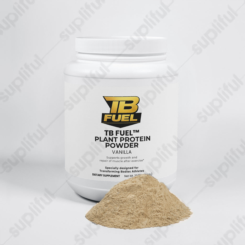 TB Fuel™ Plant Protein Powder– Vanilla